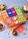 Diwali Hamper Tray: Dry Fruit, Snacks  & Cookies Gift Pack