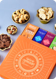 Diwali Hamper Tray: Dry Fruit, Snacks  & Cookies Gift Pack