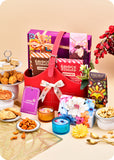Diwali Hamper with Flavored Cashews, Sweets & Cookies