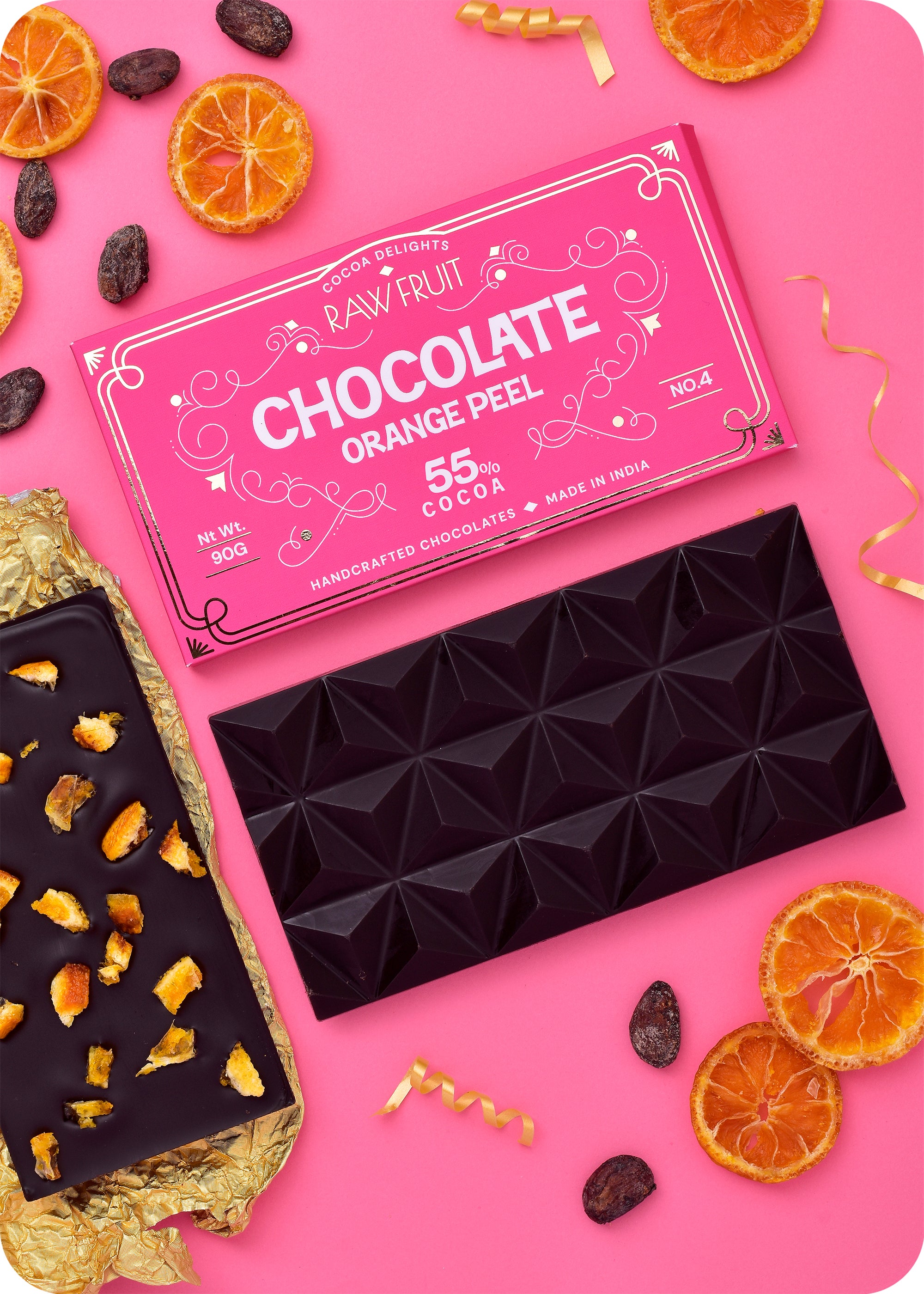 Chocolate Bar Nuts and Orange Peel