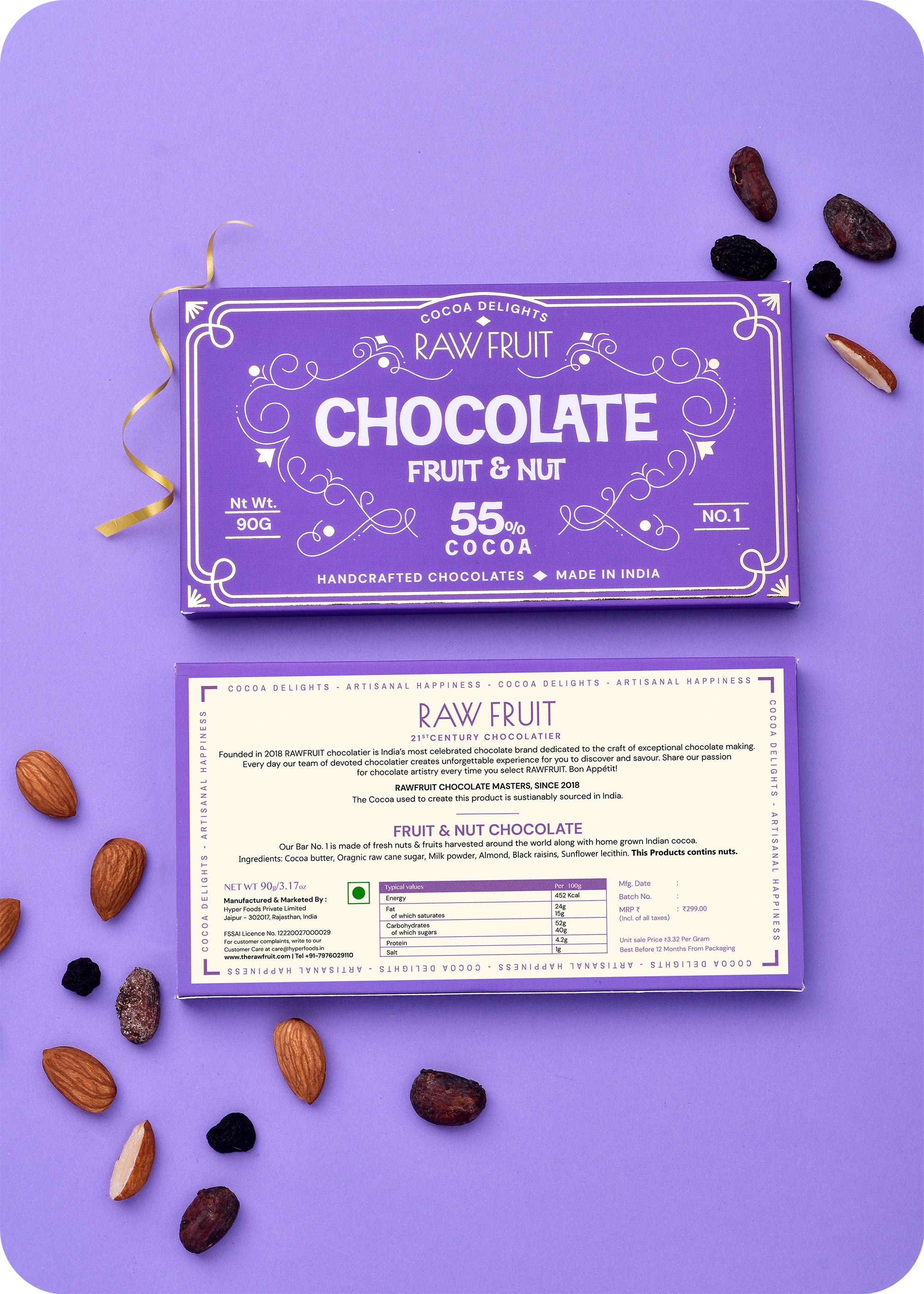 Chocolate Bar Fruit & Nuts