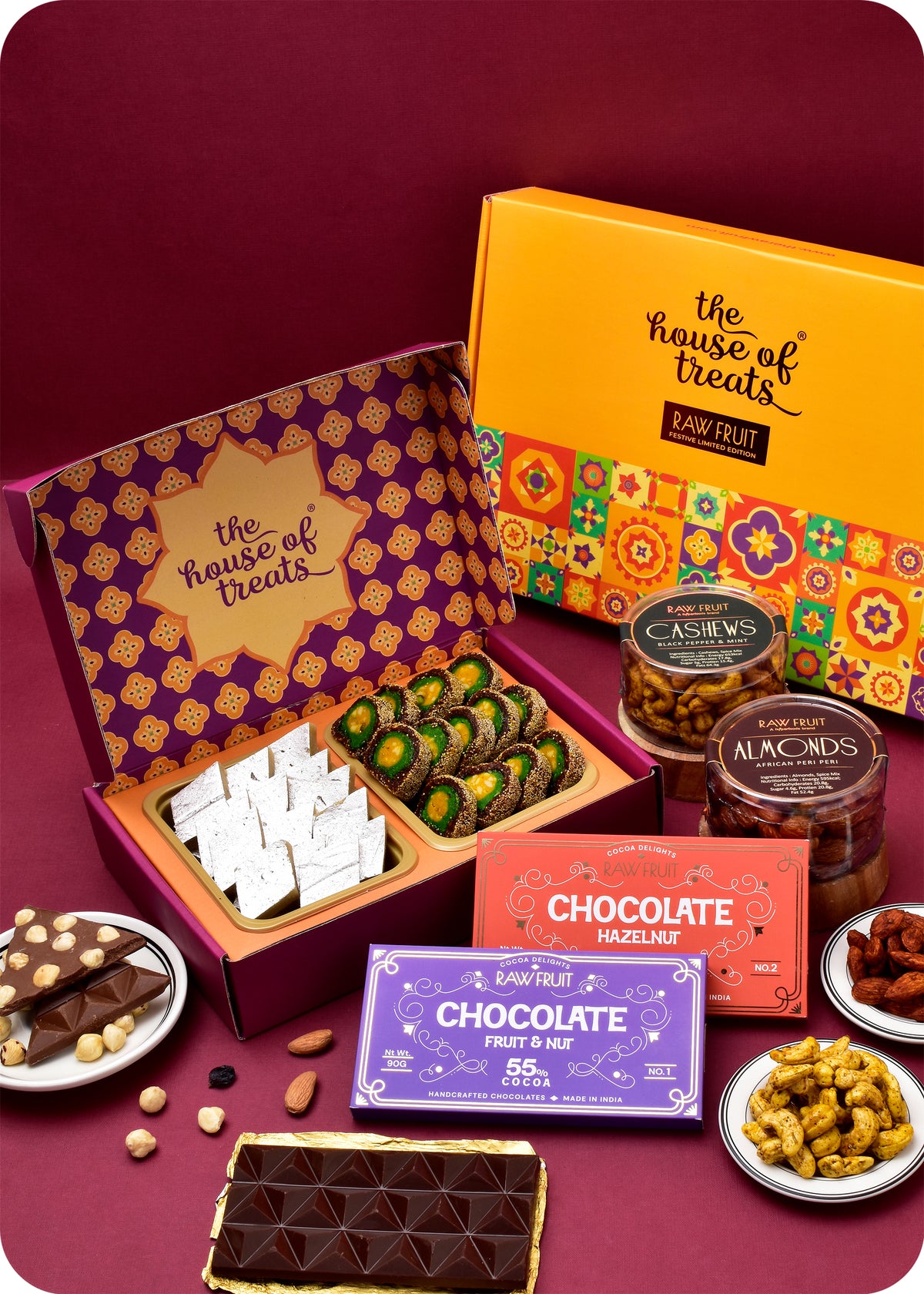 DryFruit Sweet with Chocolate Bar