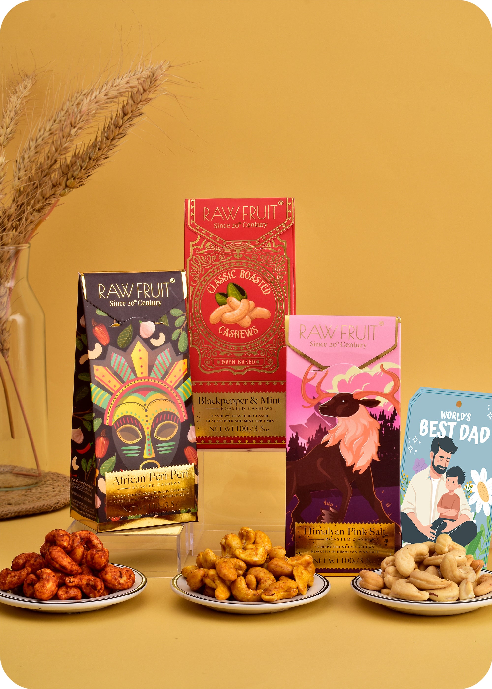 Diwali Trio: Assorted Cashew Gift Box