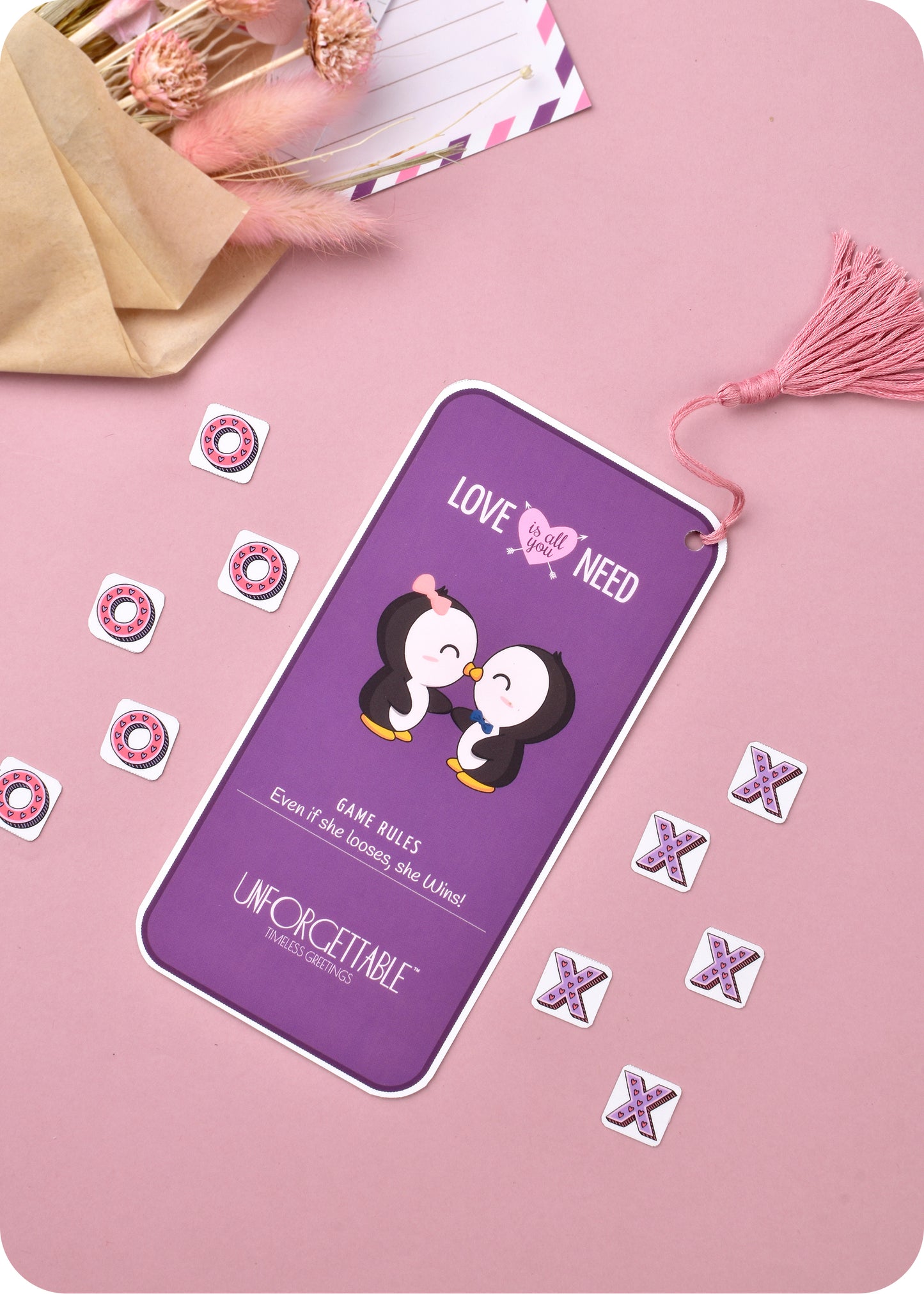 Valentine's Choco-Tac-Toe Bliss