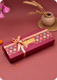 Traditional Diwali Gift Pack: Dry Fruits & Wooden Candle Stands