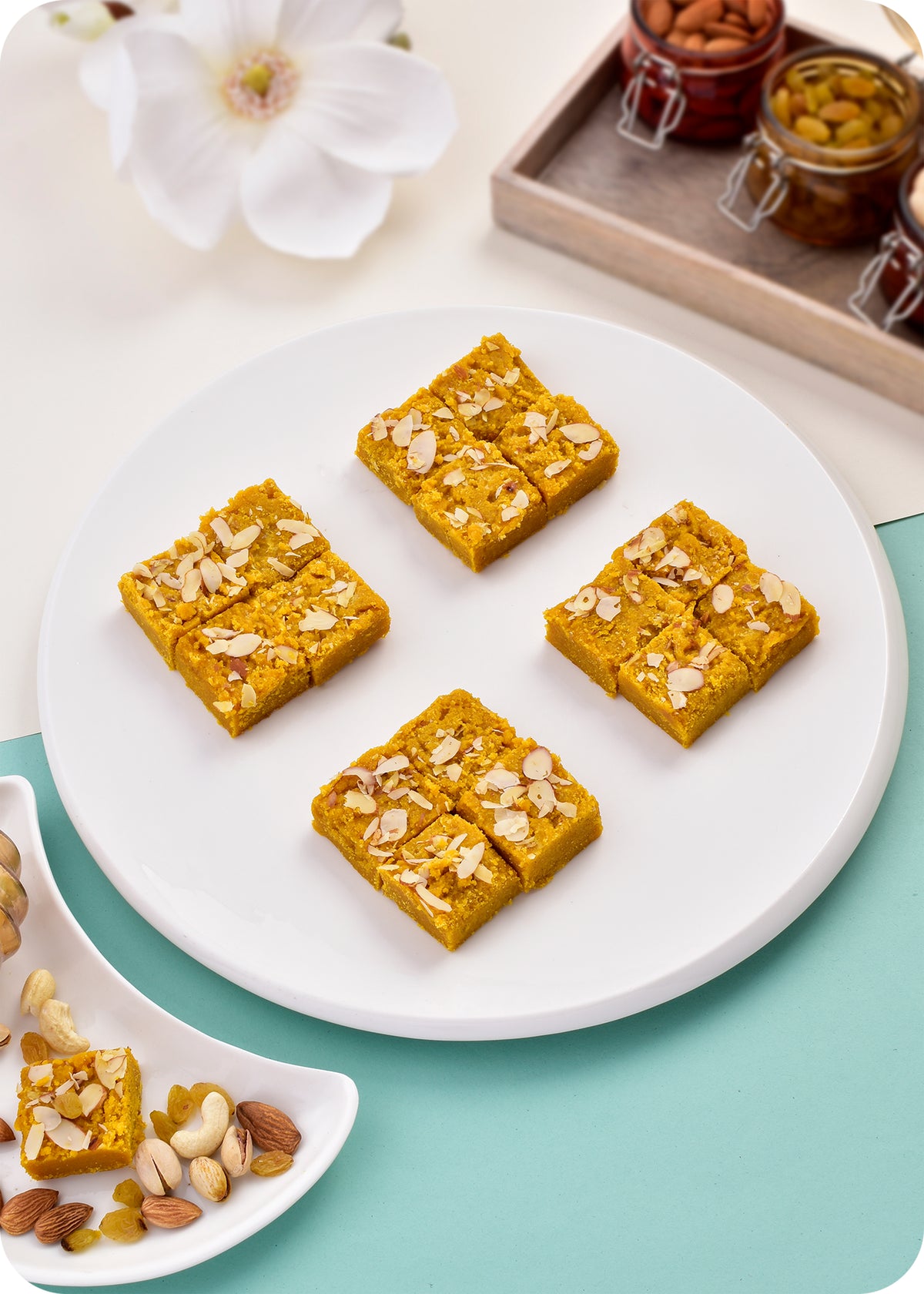 Chana Badam Barfi