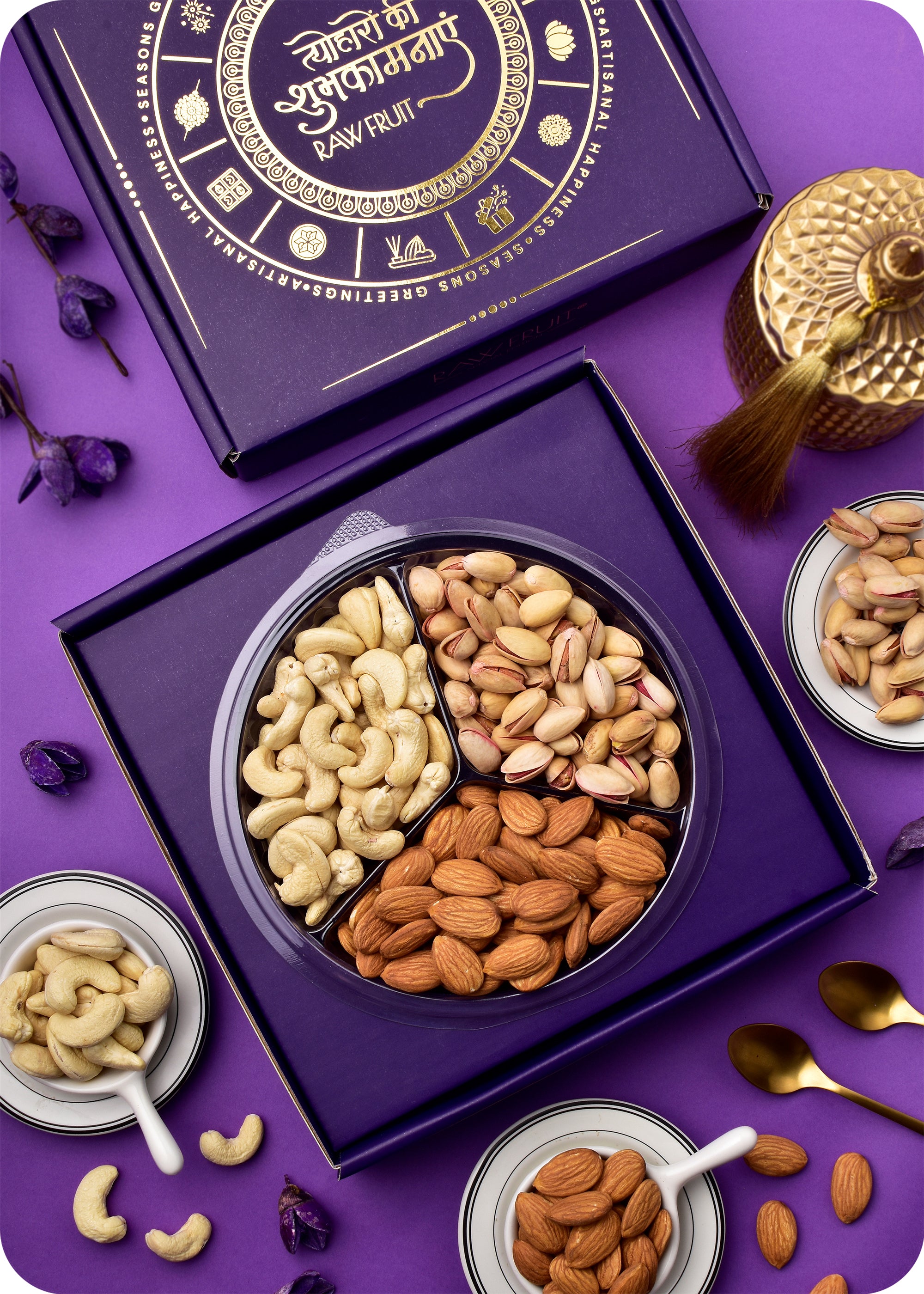 Pack of 3 Dry Fruits Gift Box