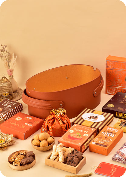 Diwali Gift: Brittle, Cookies & Snacks