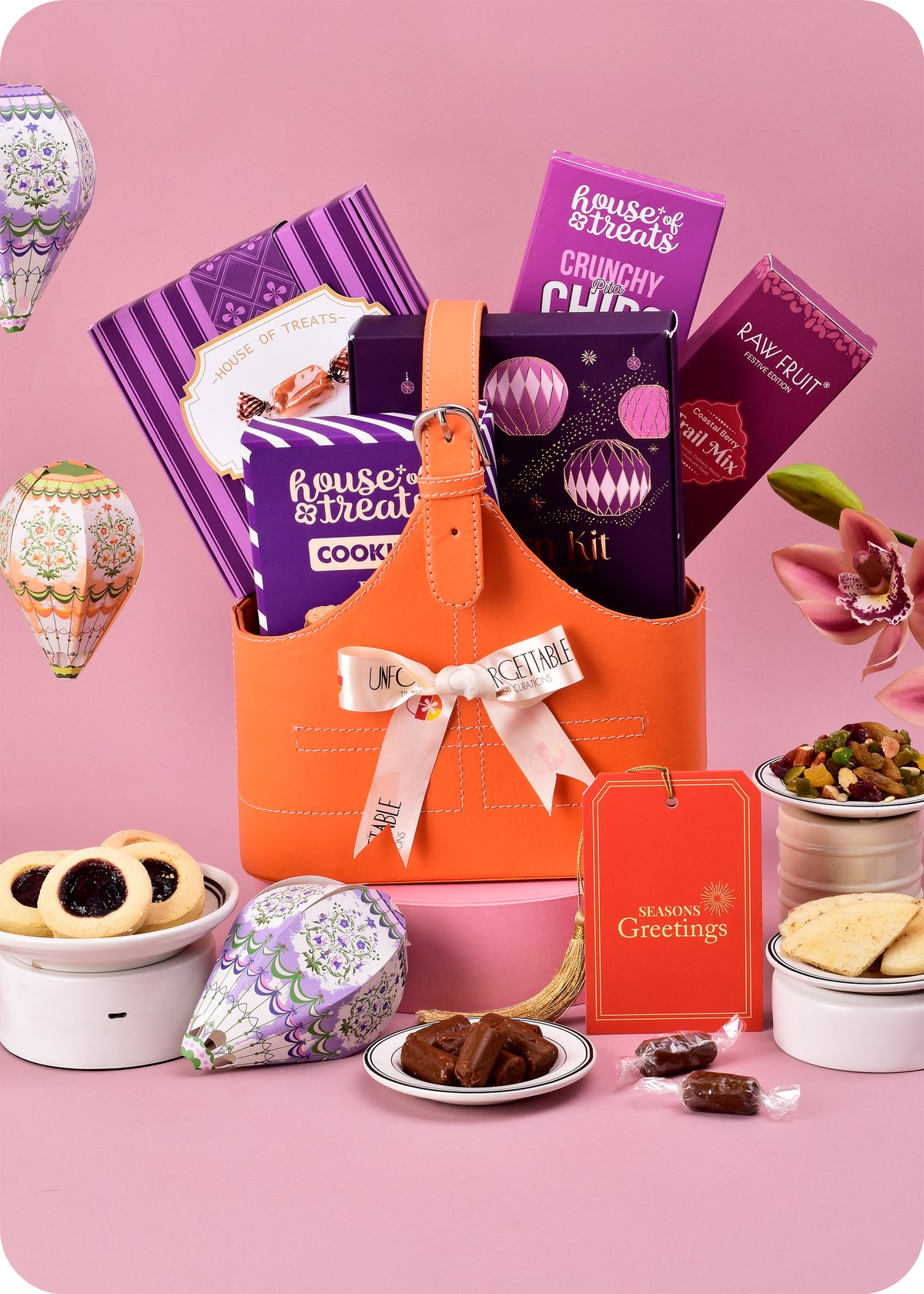 Diwali Gift: Cookies & Snacks Gift Hamper