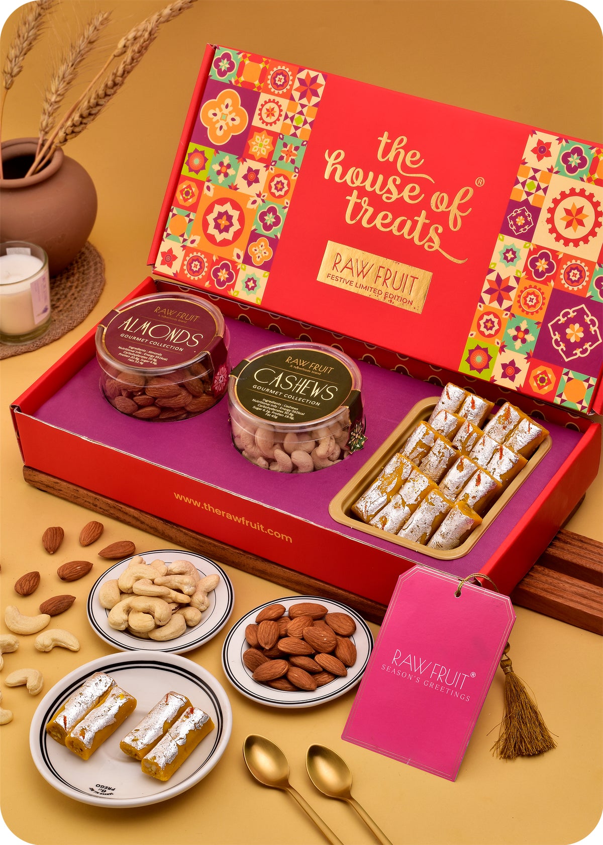 Dry Fruits Combo with Sweets Gift Pack
