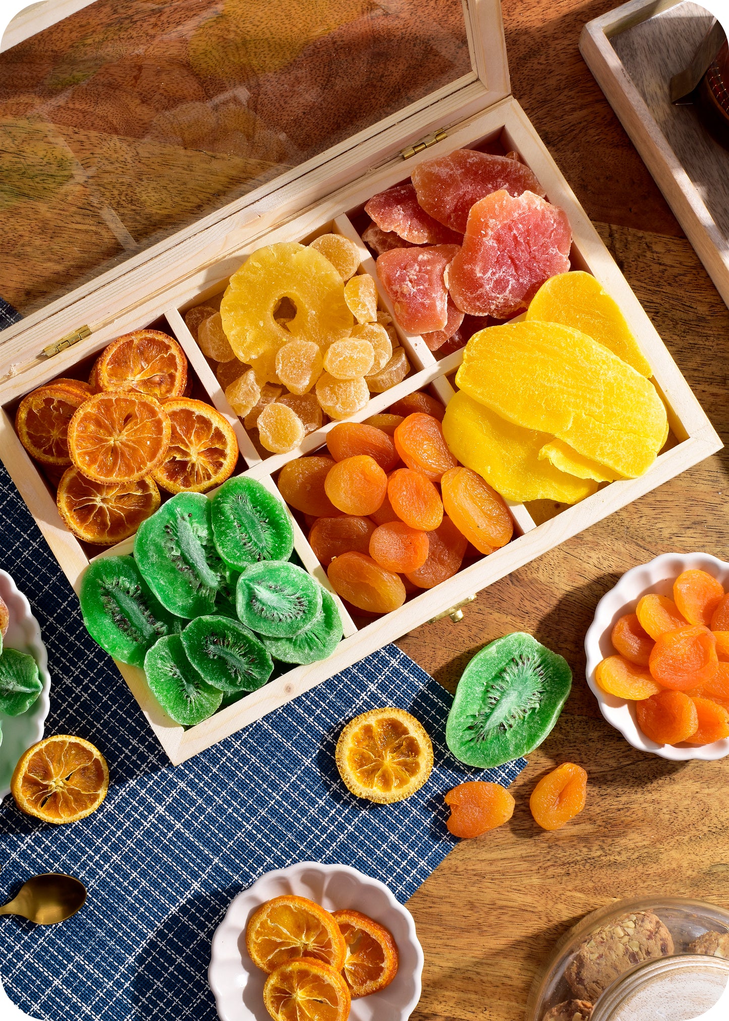 Diwali Tropical Bliss: 6 Assorted Dry Fruits