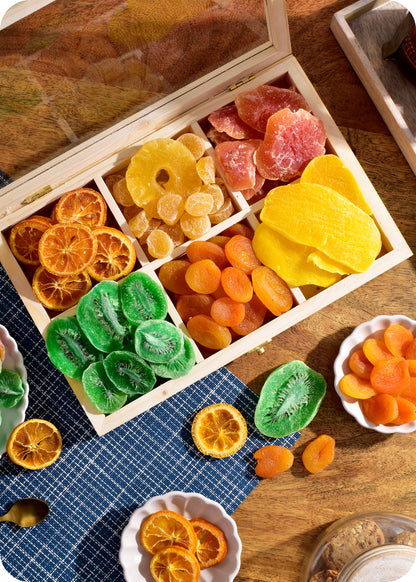 Diwali Tropical Bliss: 6 Assorted Dry Fruits