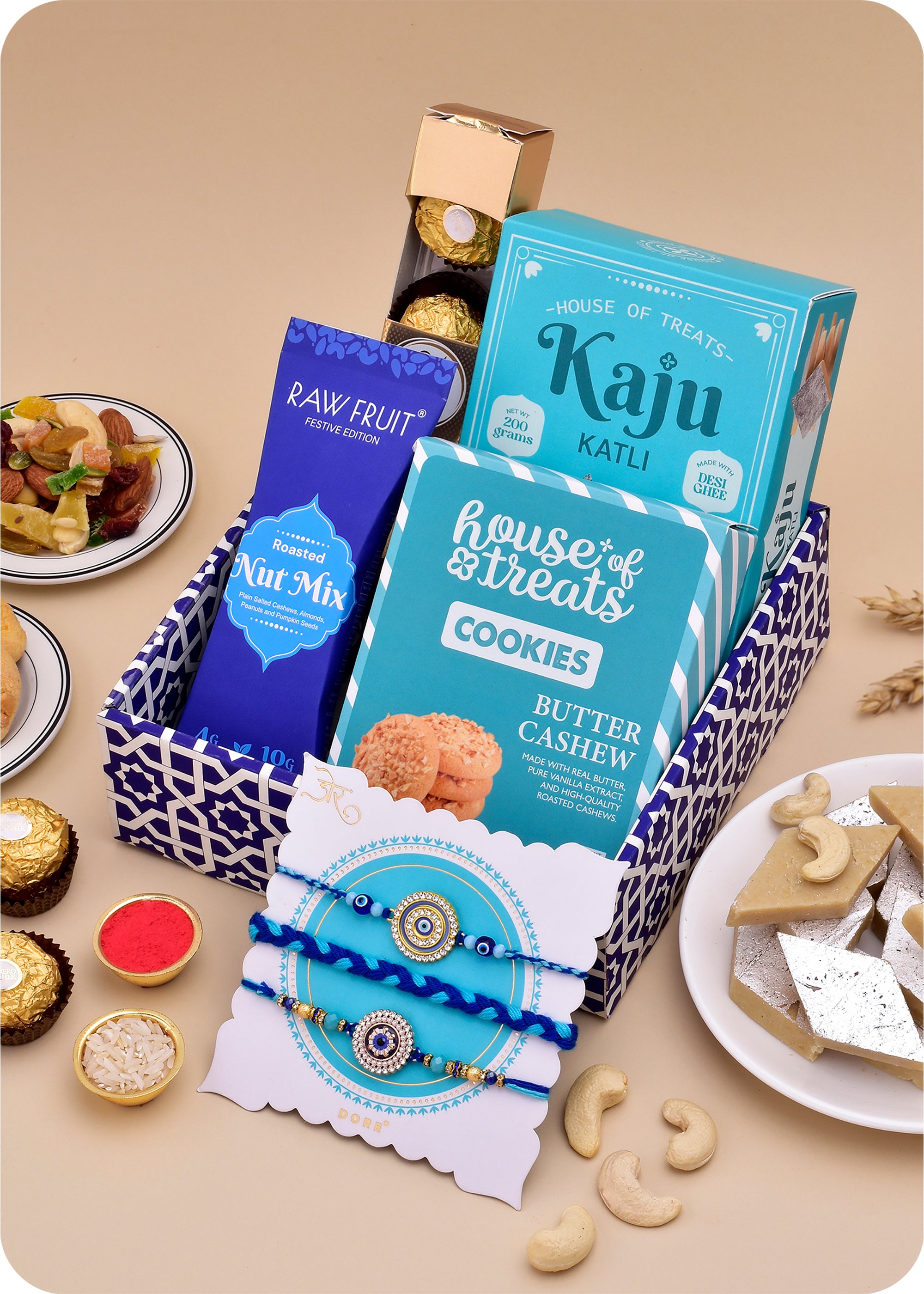 Rakhi Bliss: Chocolate & Sweets with Rakhi