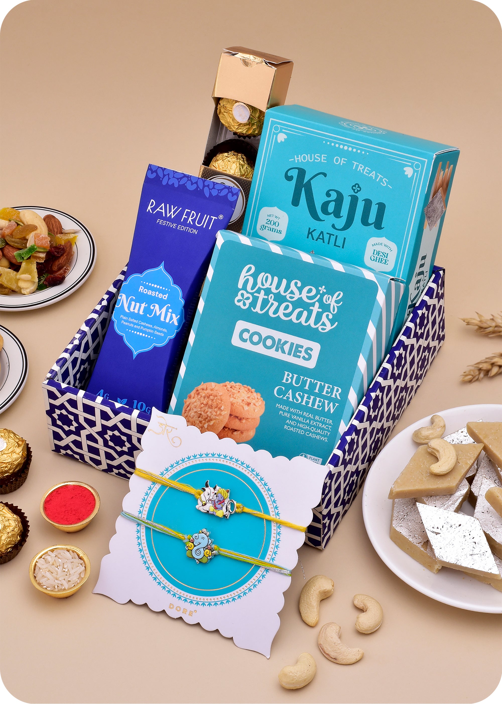 Rakhi Bliss: Chocolate & Sweets with Rakhi