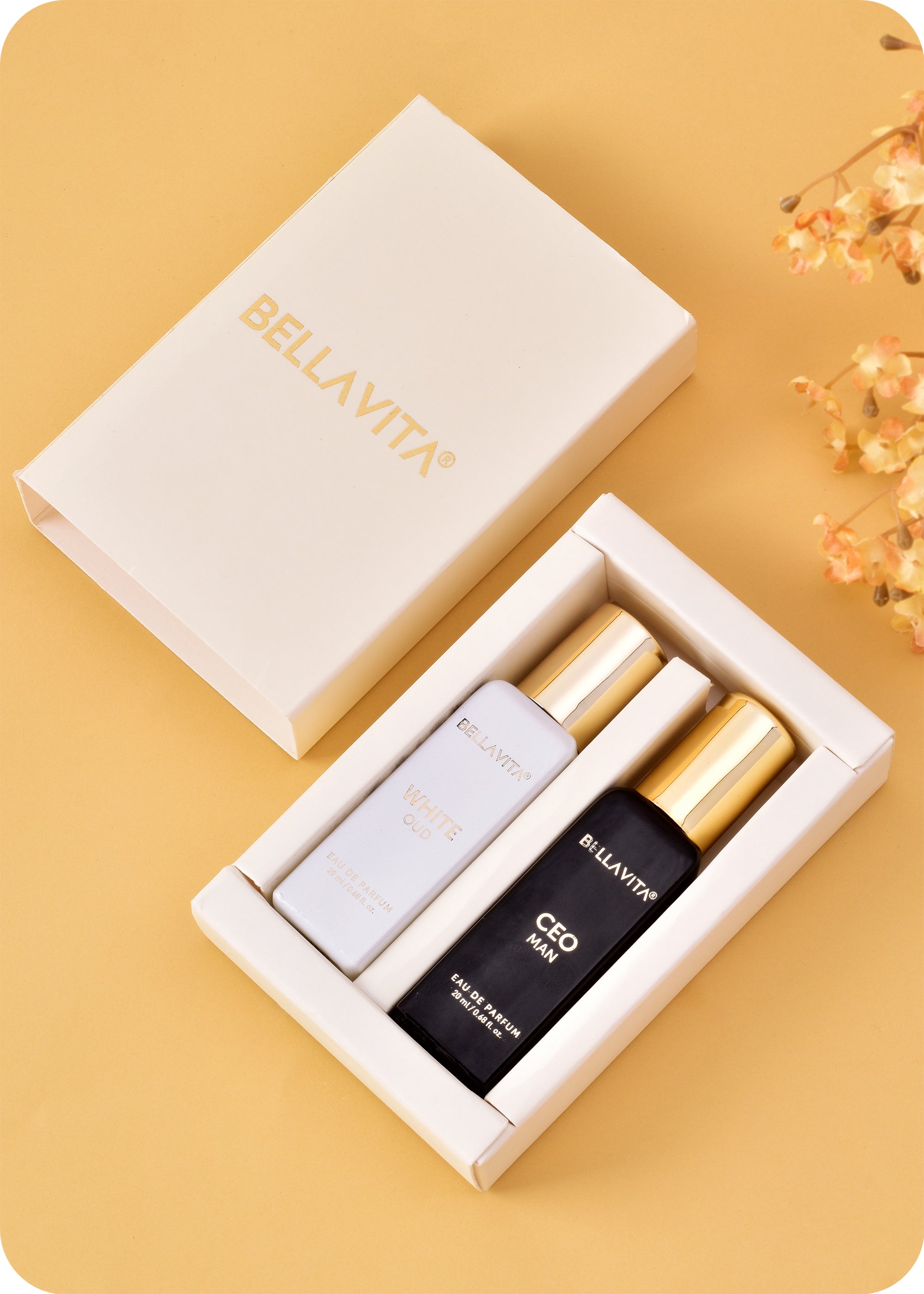 Bhai Dooj Gift Hamper: Bella Vita Perfumes, Crunchy Treats & Dry Fruits
