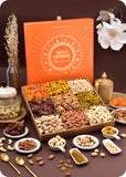 Festive Dry Fruits Box: 9 Varieties of Nuts & Dry Fruits
