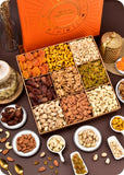 Festive Dry Fruits Box: 9 Varieties of Nuts & Dry Fruits