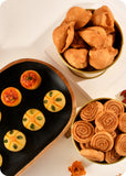 Holi Gift Pack Thandai & Pan Laddoo, Samosa, & Bhakarwadi