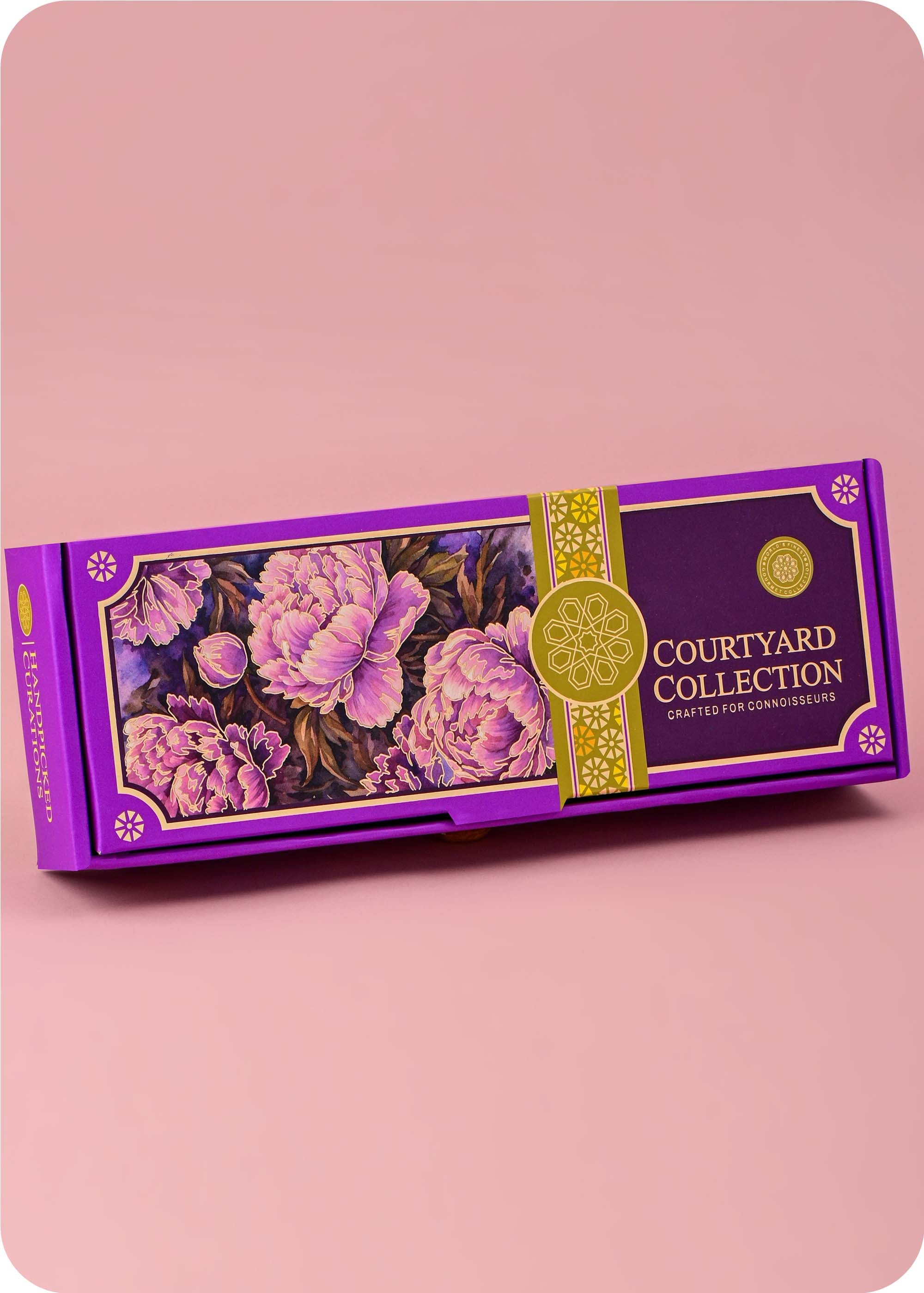 Courtyard Collection - 375 Grams Set of 3 Dry Fruits with Set of 2 Rakhi
