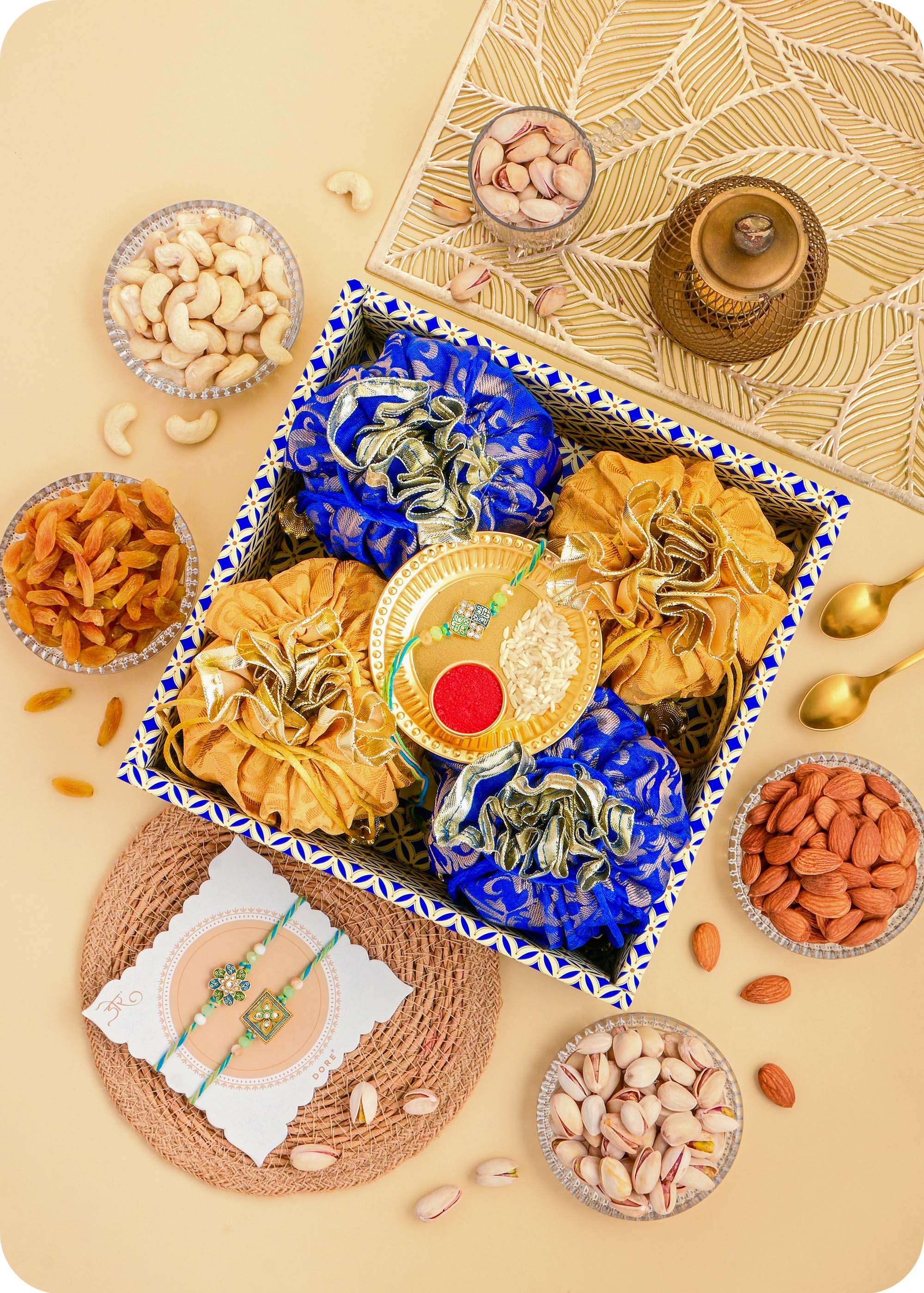 Rakhi Celebration Dry Fruits Gift Hamper