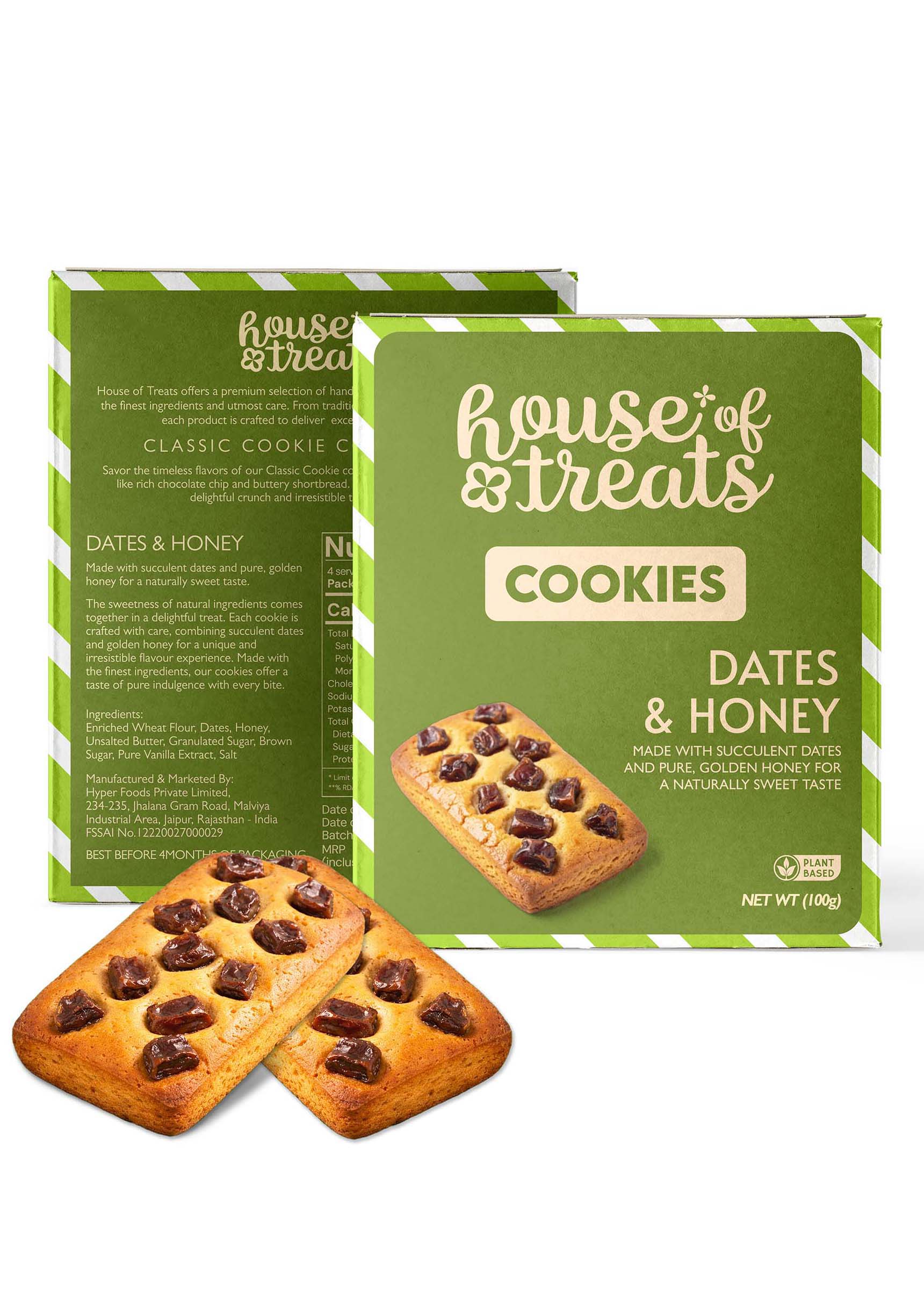 HyperFoods® Dates & Honey Cookies