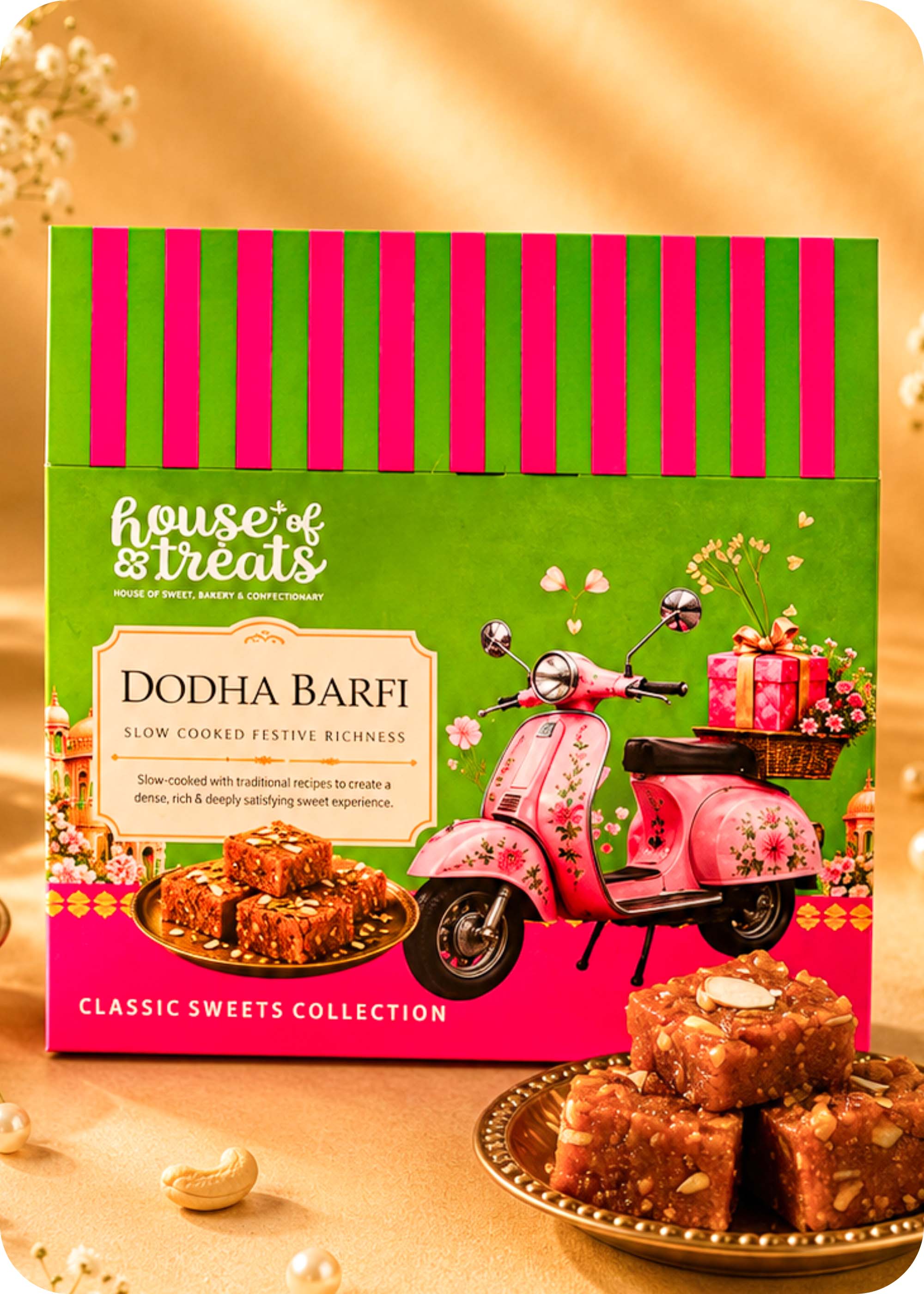 Sweet Treat: Dodha Barfi With Rakhi