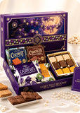 Celebration Hamper Dry Fruits, Brittles & Sweets with Set of 3 Rakhi