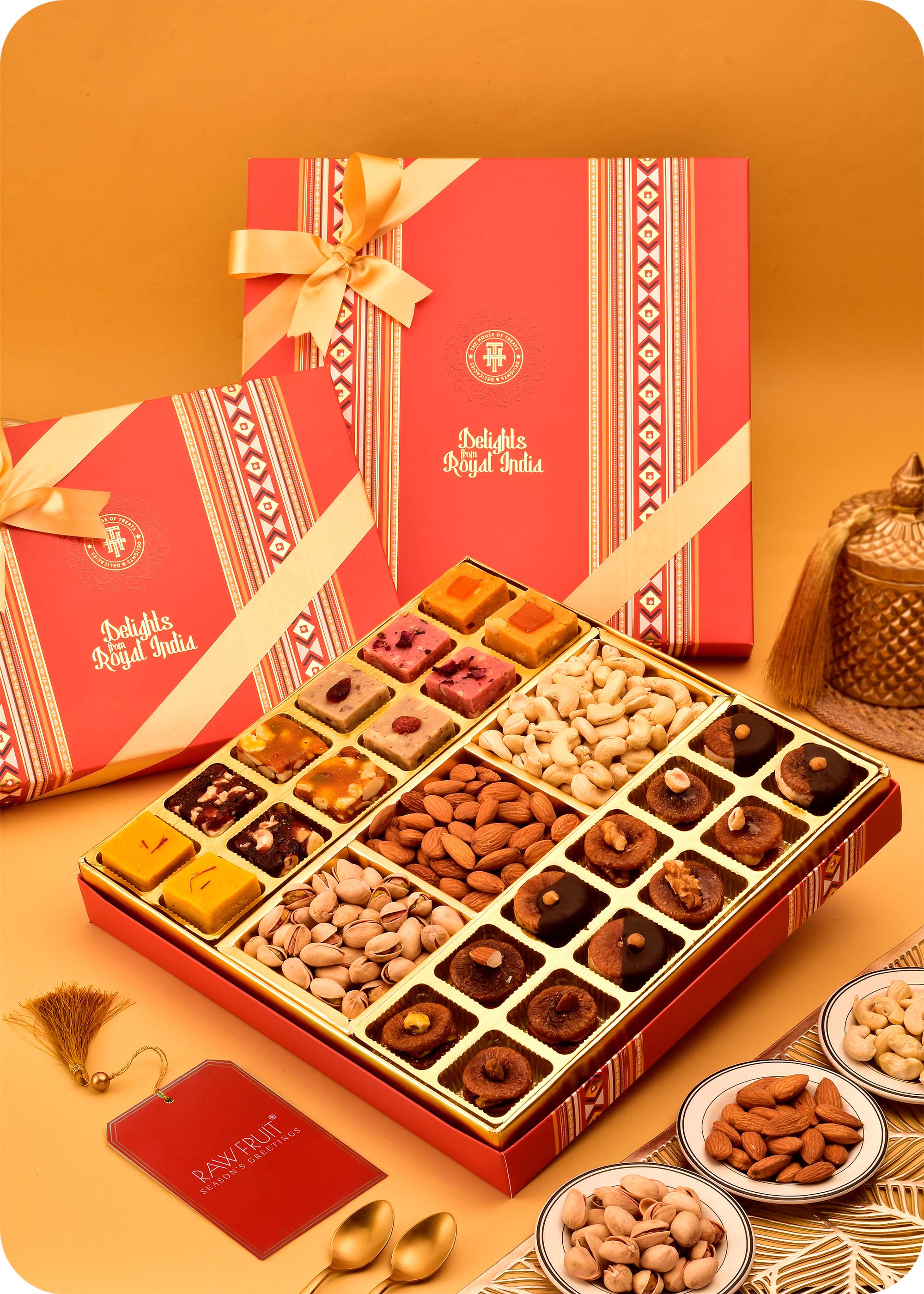 Fudge, Figs with Dry Fruits, Sweets Gift Box