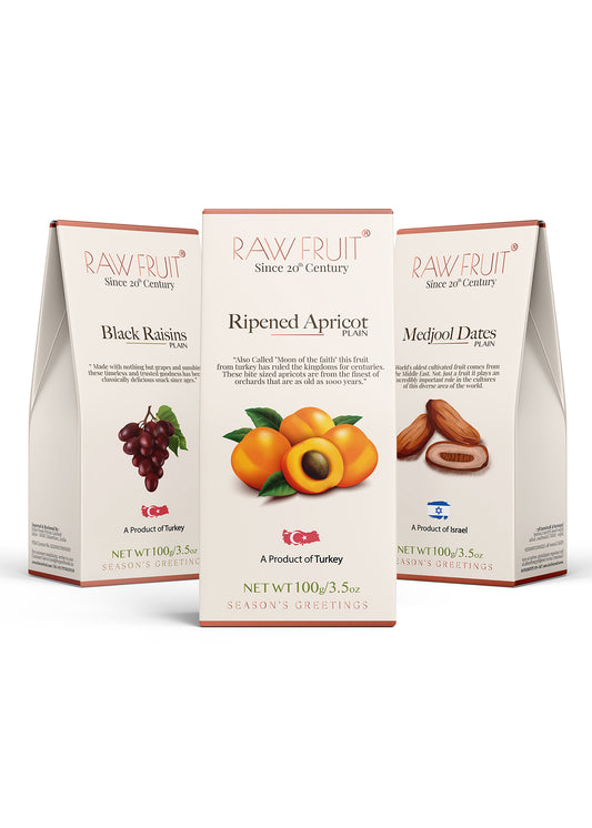 Dry Fruits Combo Pack Apricot, Black Raisins, & Dates