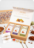 Dry Fruits Box for Gift with Set of 2 Rakhi