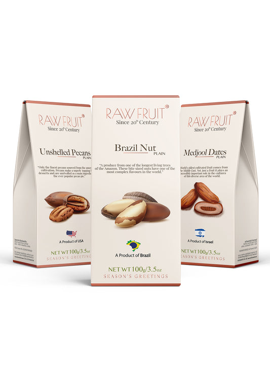 Dry Fruits Combo Pack Brazil Nut, Pecans, & Dates