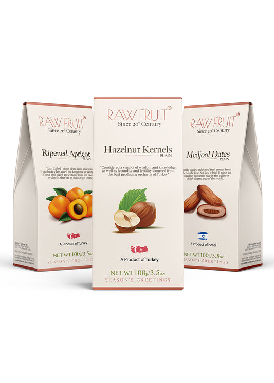 Dry Fruits Combo Pack Hazel Nut, Apricot, & Dates