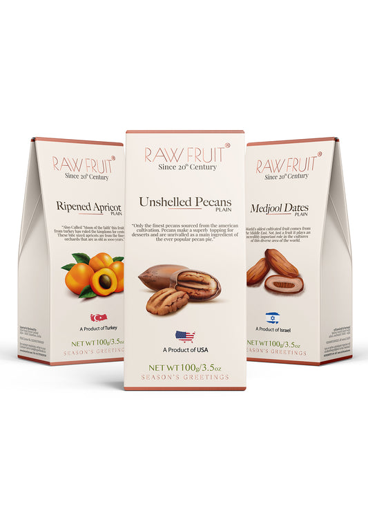 Dry Fruits Combo Pack Pecans, Apricot, & Dates