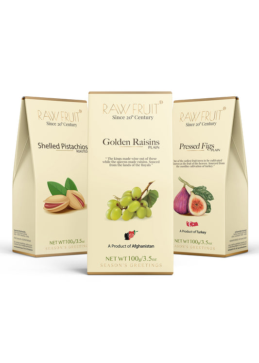 Dry Fruits Combo Pack Raisins, Pistachio, & Figs
