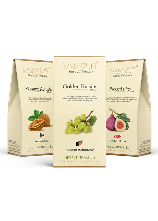 Dry Fruits Combo Pack Raisins, Walnut, & Figs