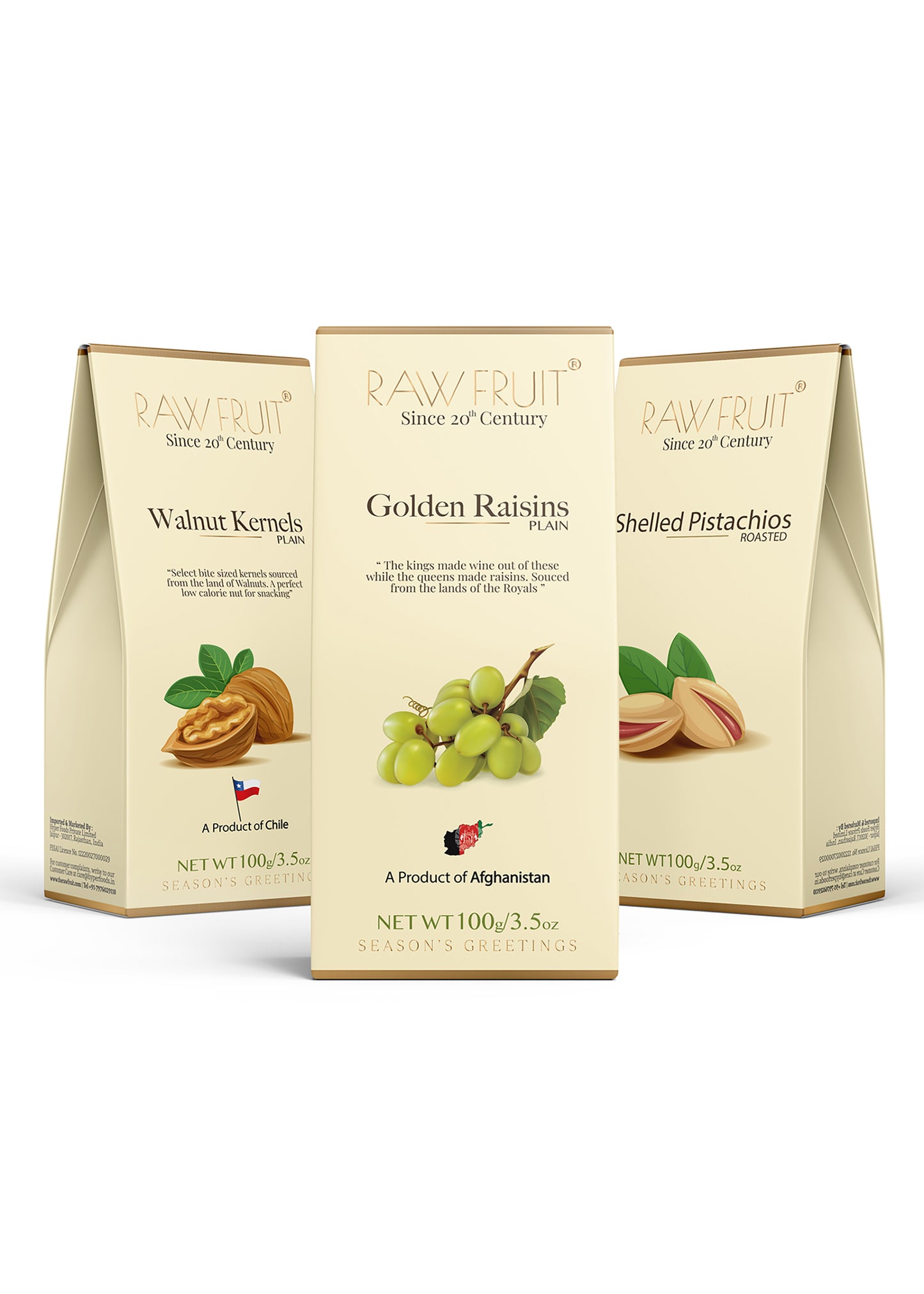 Dry Fruits Combo Pack Raisins Walnut Pistachio
