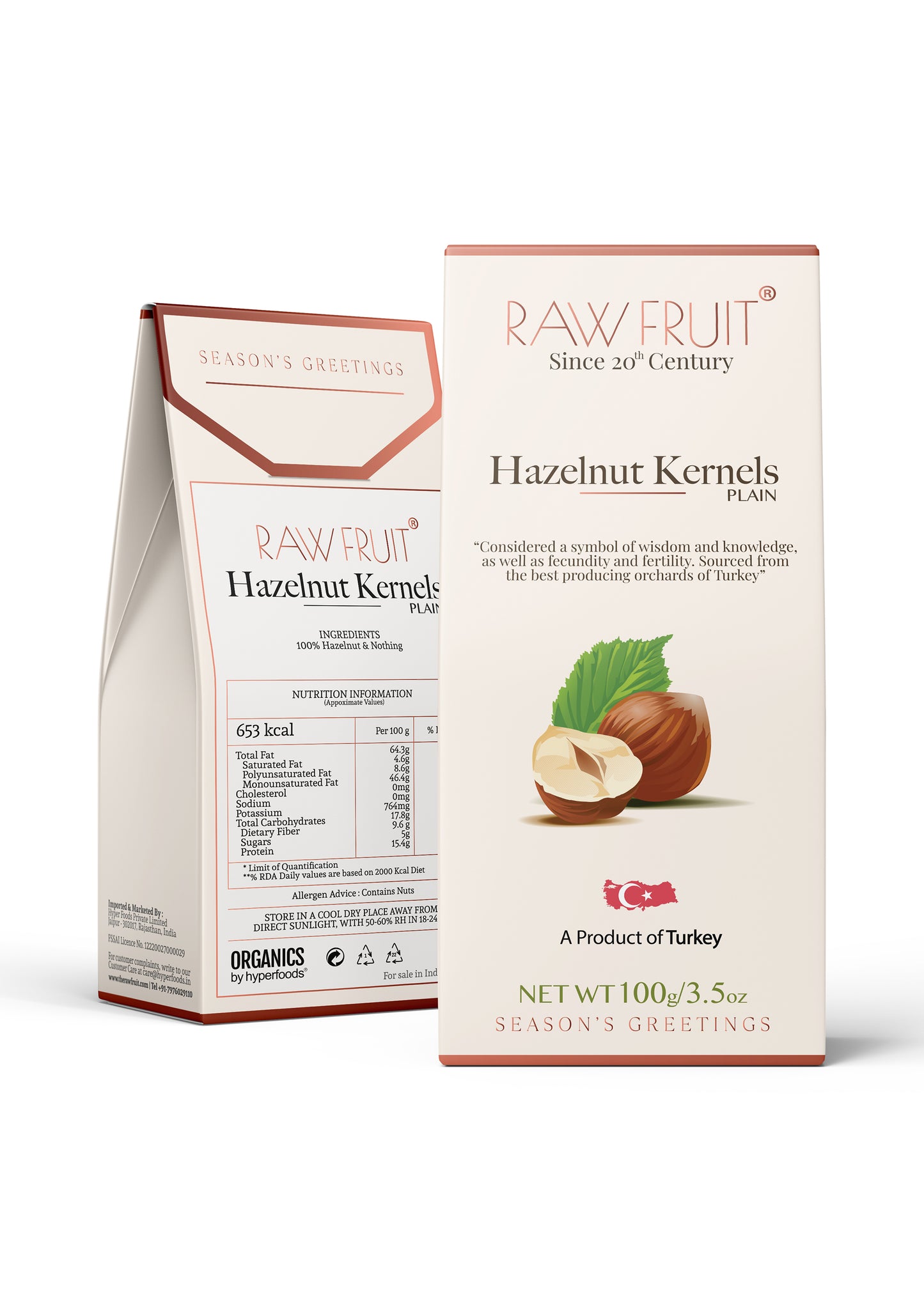 RawFruit Turkish HazelNut Pack