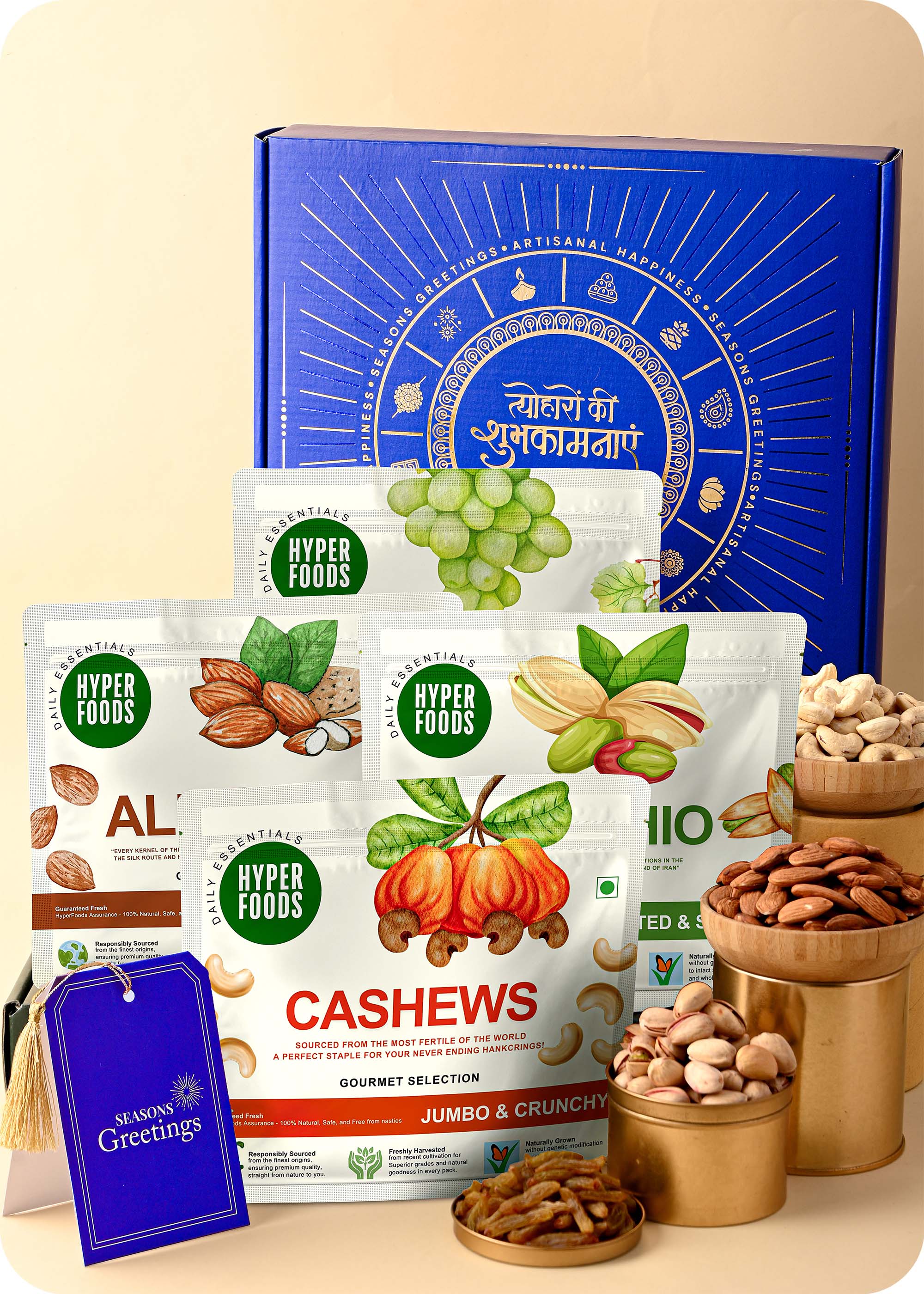 Healthy Nuts & Dry Fruits Gifts Pack
