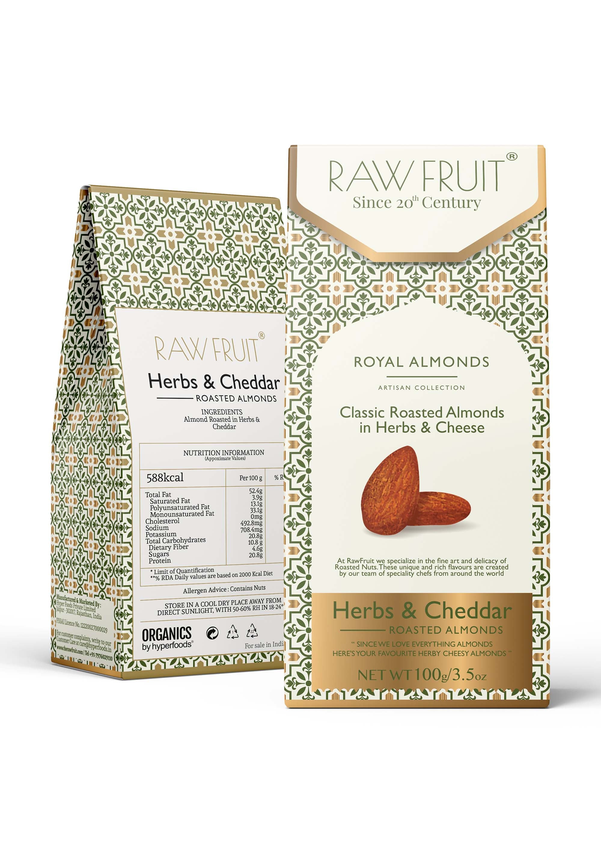 Italian Margherita Roasted Almonds 200gm