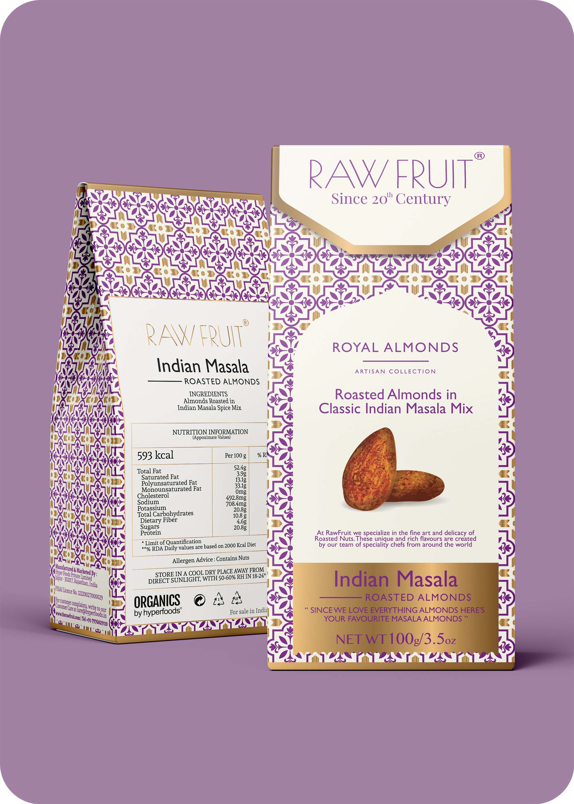 Roasted Almonds Dry Fruits Pack