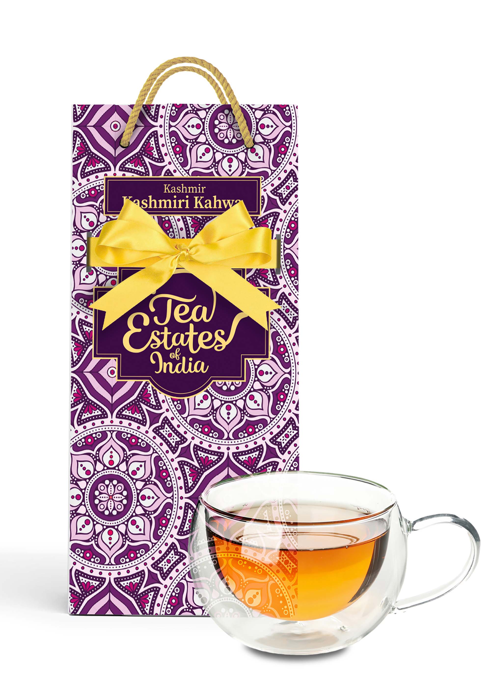 Dry Fruits, Cookies & Snacks with Tea Gift Hamper