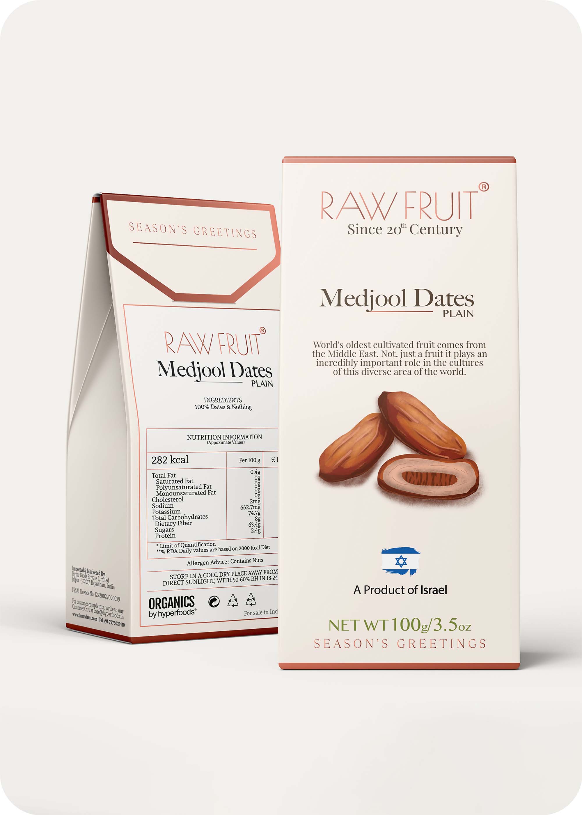 RawFruit® Medjool Dates Pack