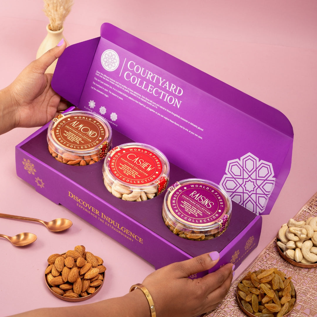 Courtyard Collection - 375 Grams Set of 3 Dry Fruits