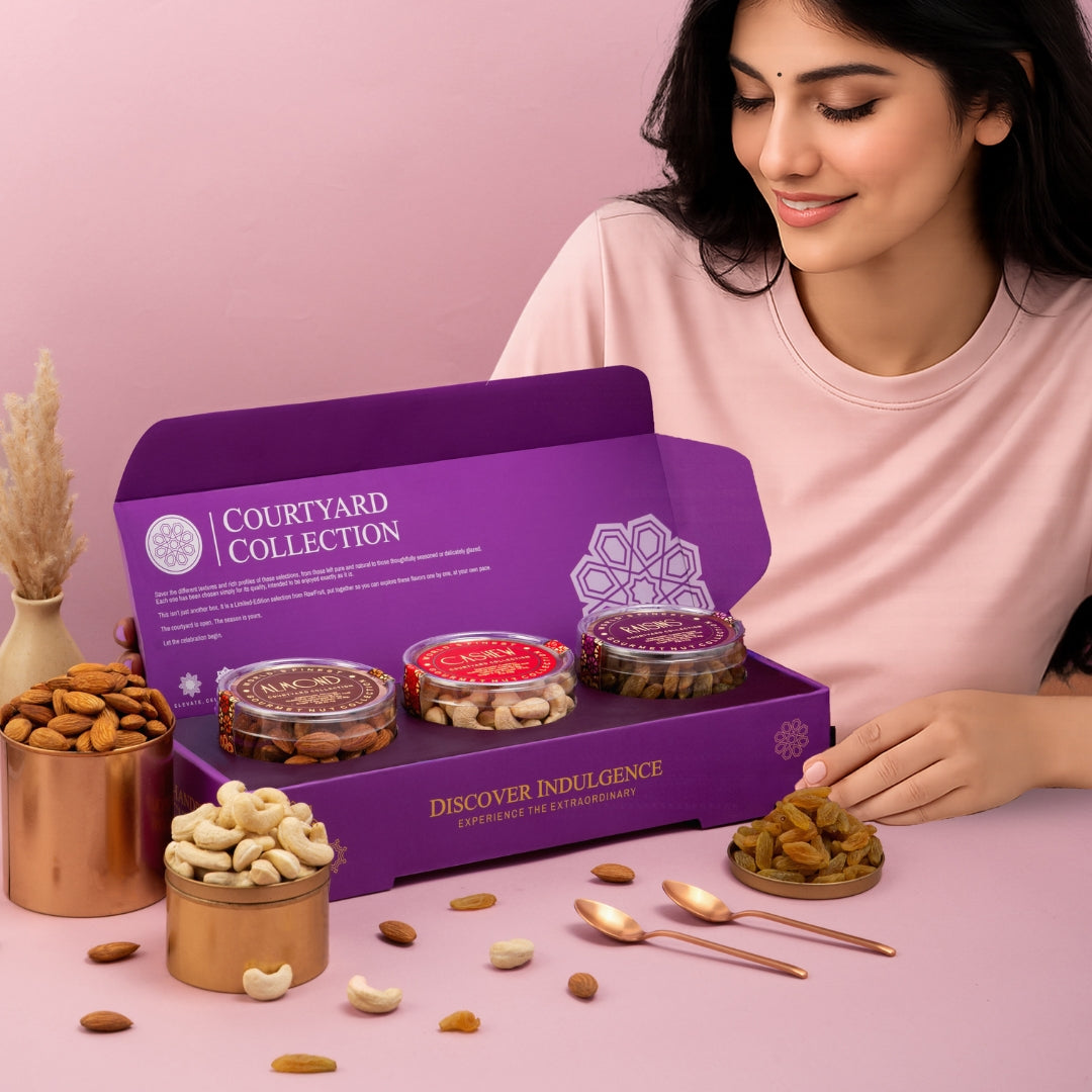 Courtyard Collection - 375 Grams Set of 3 Dry Fruits