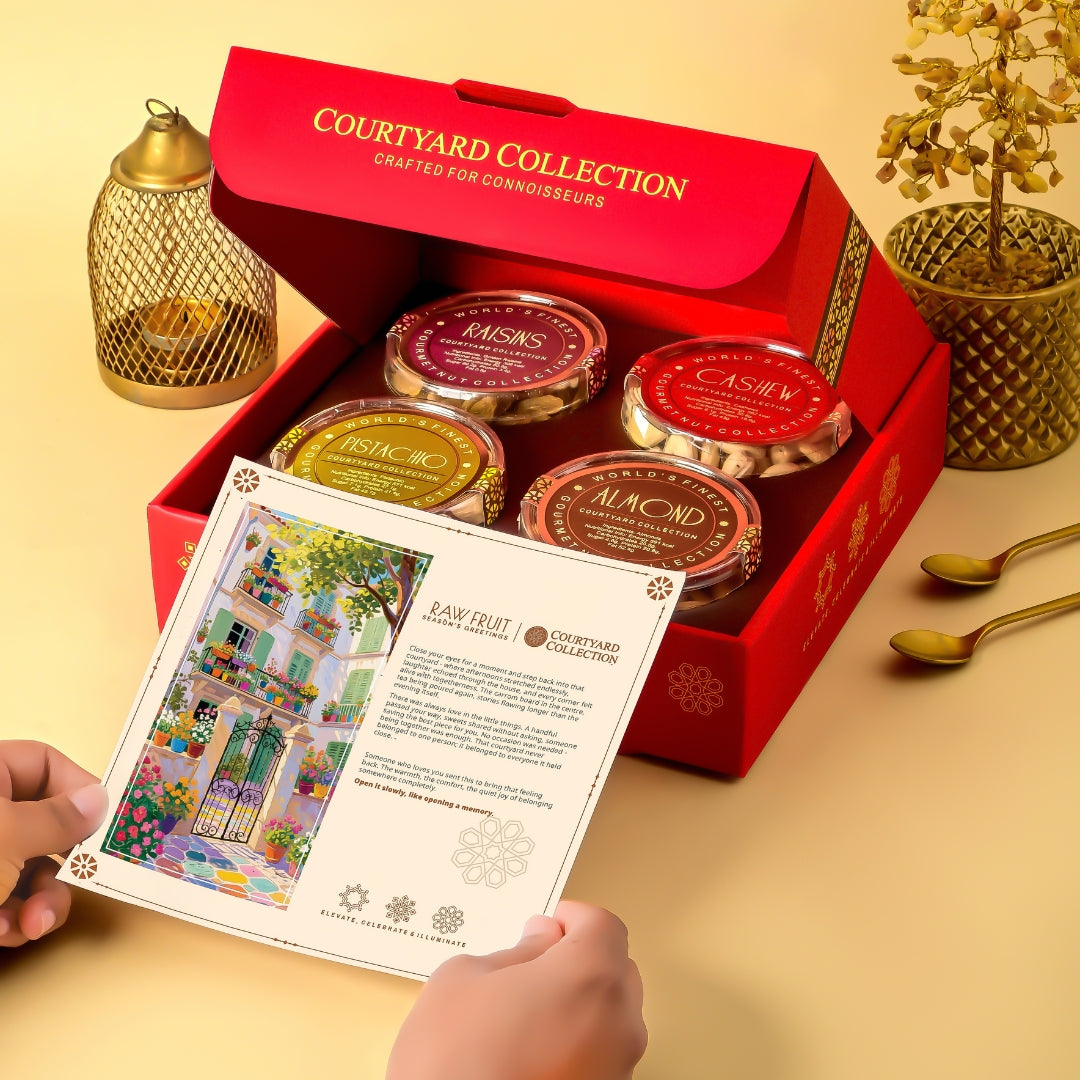 Courtyard Collection - 495 Grams Set of 4 Dry Fruits