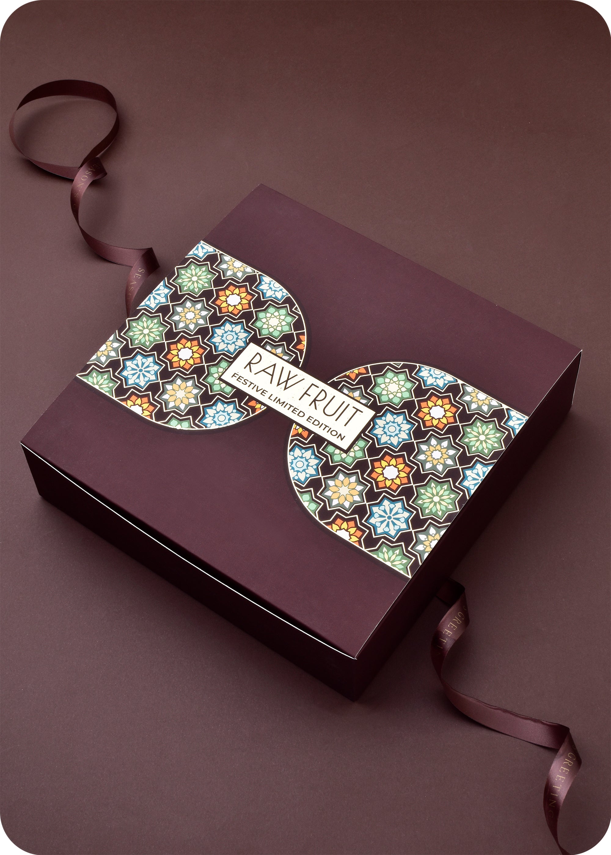 Dry Fruits Gift Pack with Rakhi Set Of 2