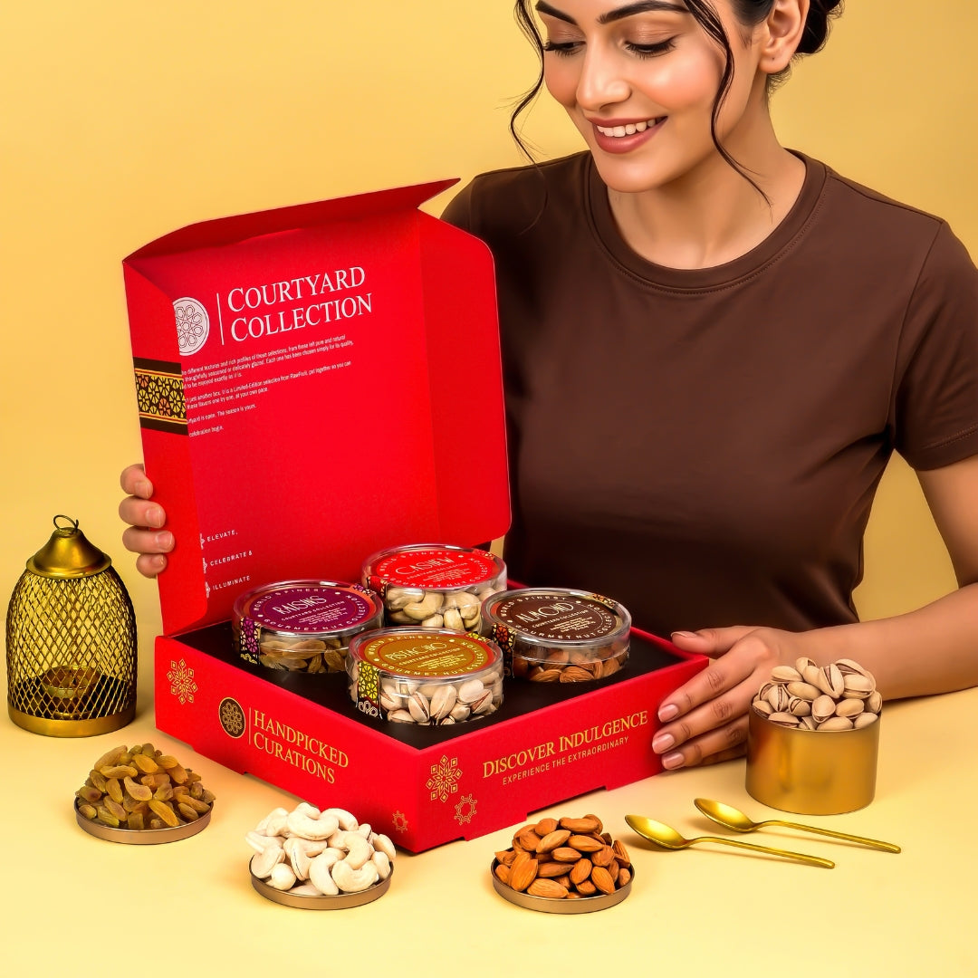 Courtyard Collection - 495 Grams Set of 4 Dry Fruits