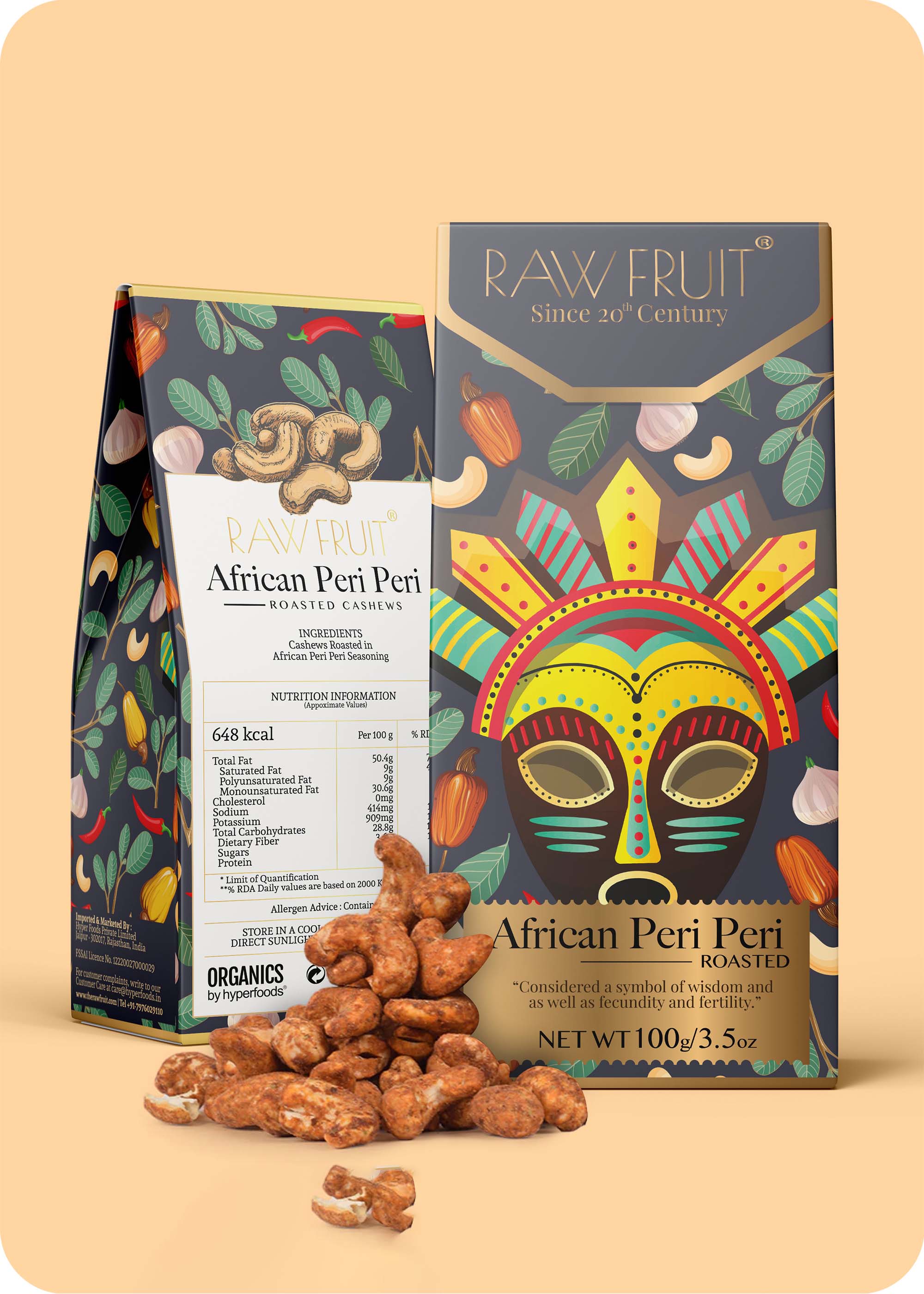 Roasted Cashews Dry Fruits Pack