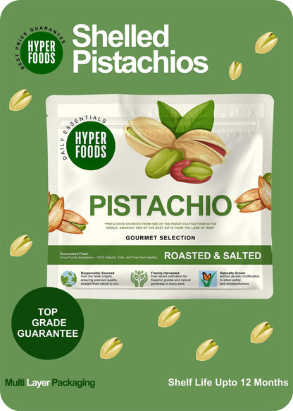 Pistachios Resealable Pouch 200gm