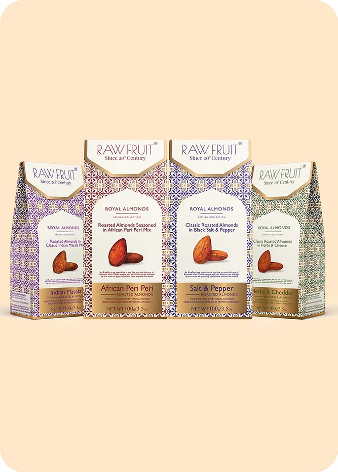Roasted Almonds Dry Fruits Pack